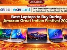 Amazon Great Indian Festival 2026 मे ं HP, ASUS, Dell, Acer और Lenovo क े लैपटॉप पर 10 स े 50 % तक क ी छूट, देखे ं बेस्ट मॉडल