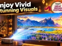 दिवाली पर थिएटर जैसा मजा Amazon Festival Sale में 4K UHD प्रोजेक्टर्स पर 72% तक की भारी छूट