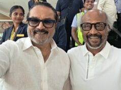 Actor Sarath Kumar bumps into Rajinikanth at airport, calls it ‘cherished moment’