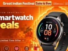 Amazon Great Festival Sal,: क्या आपने देखी प्रीमियम स्मार्टवॉच की यह डील? बैंक ऑफर मिलाकर कीमत हुई हैरान करने वाली!
