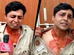Delhi cop alleges protesters tore uniform, bit him during Rahul Gandhi’s detention