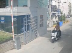 Man steals car’s spare tyre in Hyderabad, video surfaces