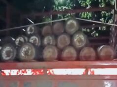 ഓടിക്കൊണ്ടിരുന്ന മിനിലോറിയില് നിന്ന് ഓക്സിജന് സിലിണ്ടര് തെറിച്ച് വീണ് ബൈക്ക് യാത്രികന് മരിച്ചു